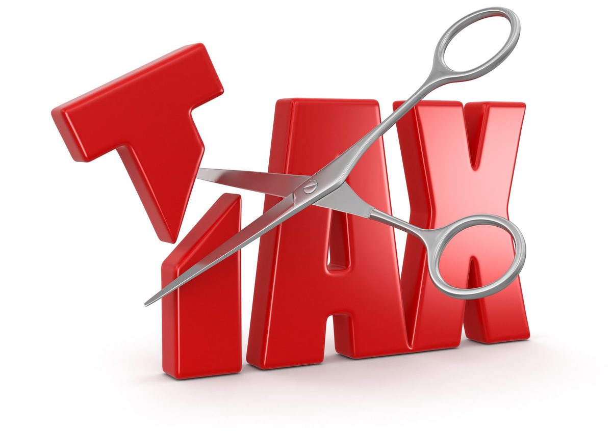 Business owner reviewing tax savings