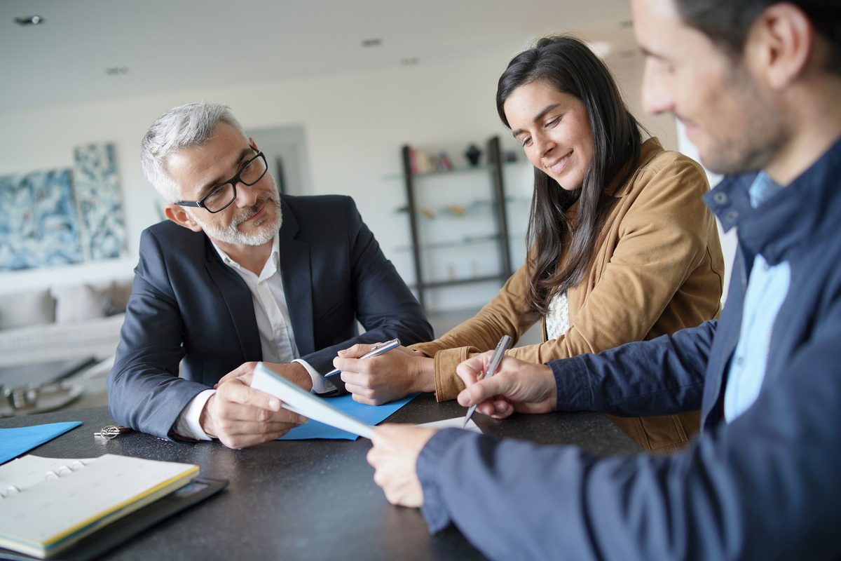 Signed trust agreement protecting family assets